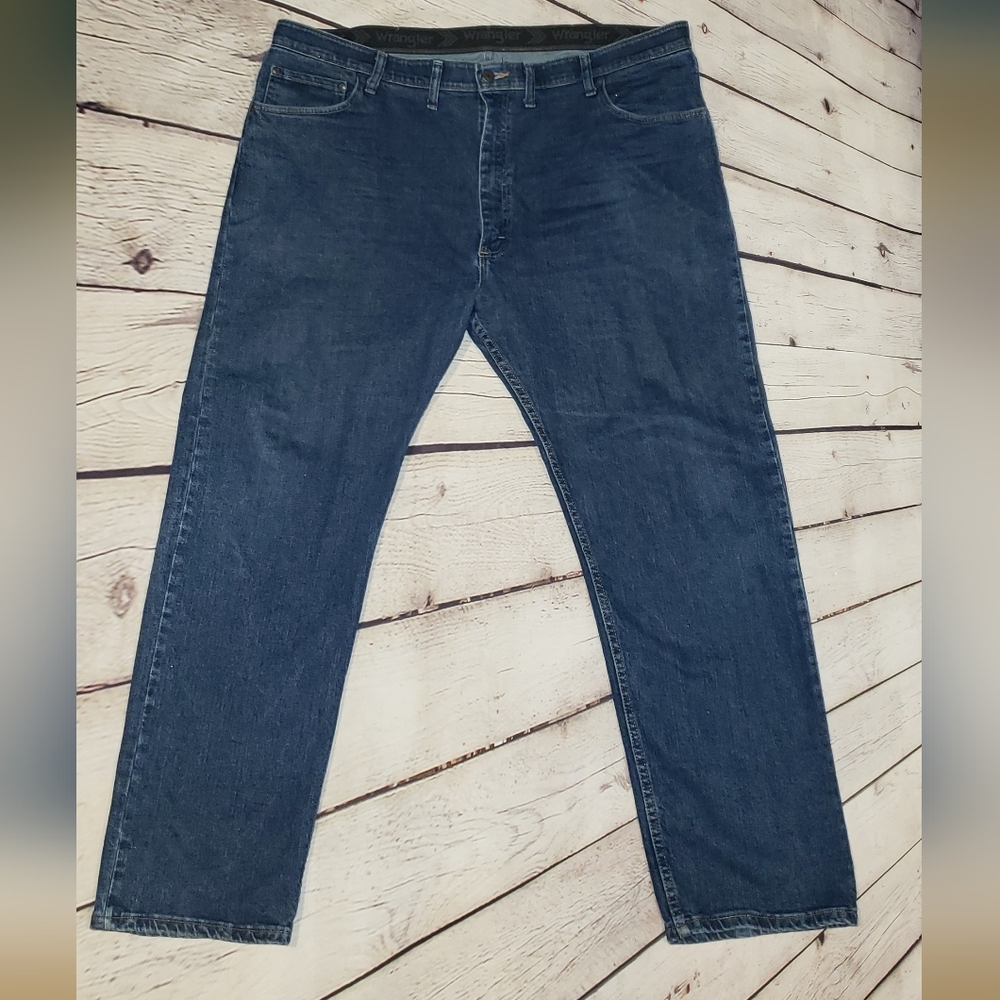 Wrangler Comfort Waist Blue Jeans
